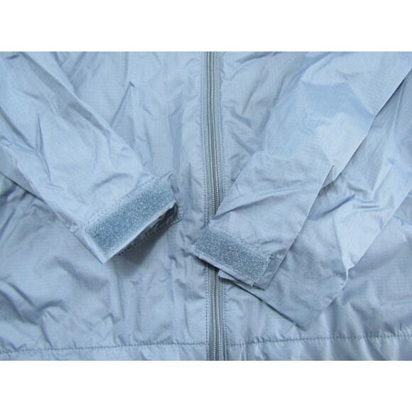 Reel Legends Bleu Hooded Adjustable Windbreaker Jacket Mens size XL Packable - Picture 5 of 7